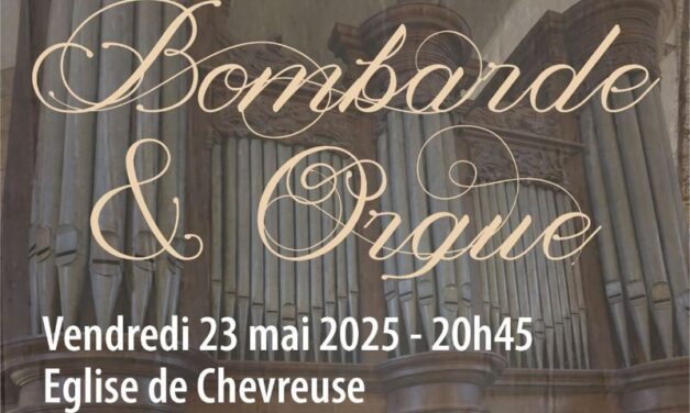 Concert « Bombarde et Orgue » le vendredi 23 mai à Chevreuse