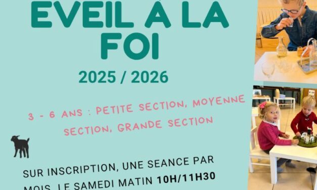 Inscription Eveil à la Foi