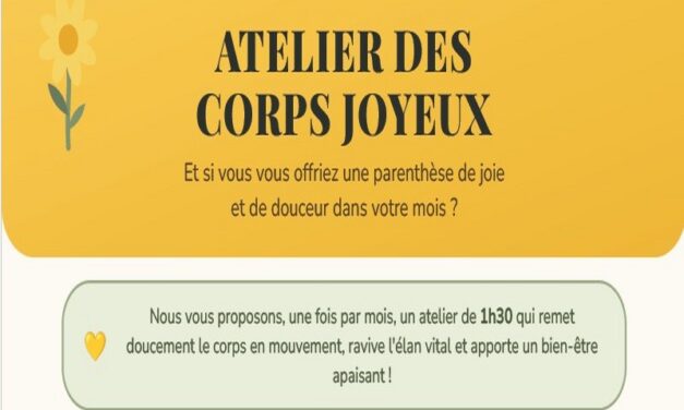 Atelier des Corps Joyeux !